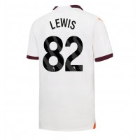 Camisa de Futebol Manchester City Rico Lewis #82 Equipamento Secundário 2023-24 Manga Curta